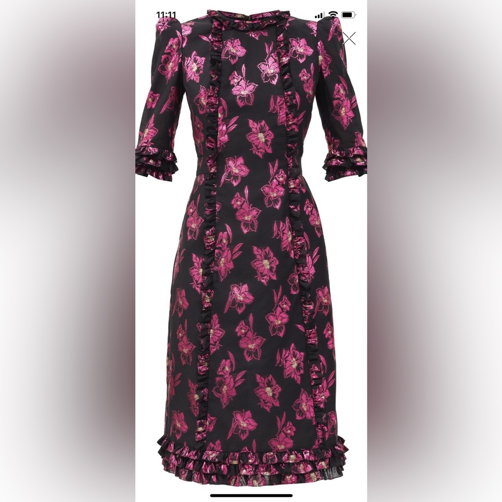 The Vampire’s Wife silk midi dress. Uk size 8